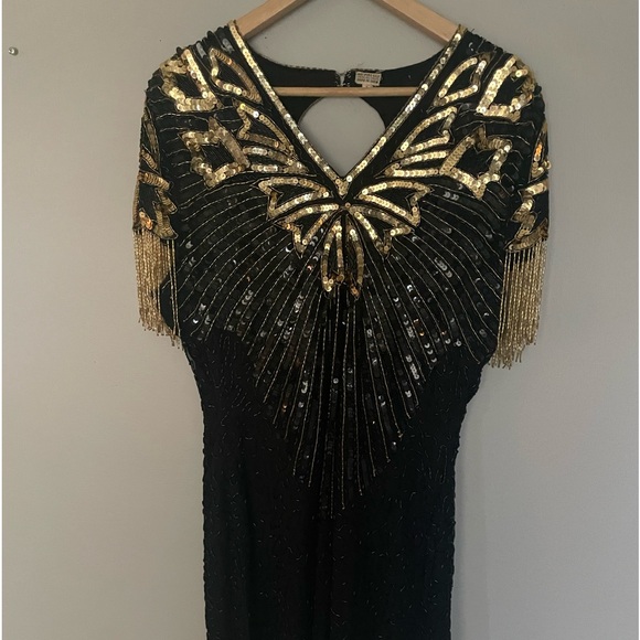 Vintage 80’s flapper dress - Picture 1 of 2